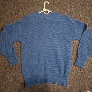 Vintage 80s Knitted made in USA sweater. mens XL